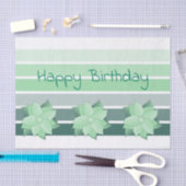 Türkis und Minzgrün Seidenpapier (Handwerk)