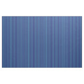 Türkis- und Mitternachtsblau gestreiftes Muster Stoff (Yard (91,4 cm))