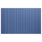 Türkis- und Mitternachtsblau gestreiftes Muster Stoff (Fat Quarter (45,7 x 55,9 cm))