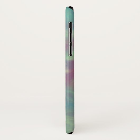 Türkis und rosa Marmor Case-Mate iPhone Hülle (Hinten/Links)