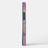 Türkis und Rosa Opal Agate Case-Mate iPhone Hülle (Rückseite / Rechts)