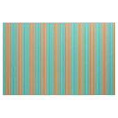 Türkis- und Schokoladenmuster Stoff (Yard (91,4 cm))