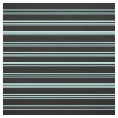 Türkis- und Schwarz-Streifen-Muster Stoff (Muster)
