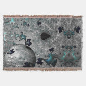 Türkis- und Silbermandelbrot-Krustendecke Decke (Vorderseite)