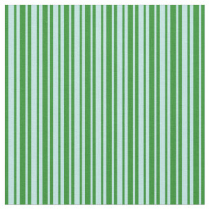 Türkis- und Waldgrün-Linien/Streifen-Muster Stoff
