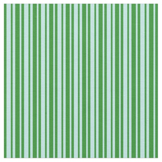 Türkis- und Waldgrün-Linien/Streifen-Muster Stoff (Nahaufnahme)