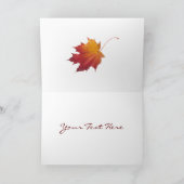 Türkis Vielen Dank für Ihre Begrüßung Dankeskarte (Innenseite)