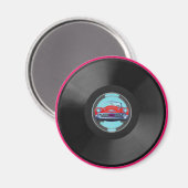 Türkis, Vinyl1, Auto Magnet (Vorderseite/Rückseite)