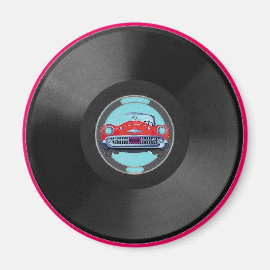 Türkis, Vinyl1, Auto Magnet (Vorne)