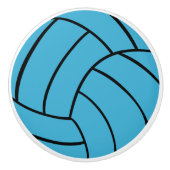 Türkis-Volleyball-Keramik-Griff Keramikknauf (Vorderseite)