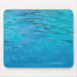 Türkis-Wasser Mousepad