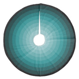 Türkis-Weihnachtssüßigkeits-Baum-Rock durch Janz Fleece Weihnachtsbaumdecke