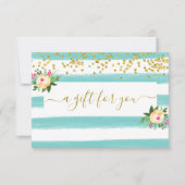 Türkis White Gold Kundengeschenkgutschein (Vorderseite)