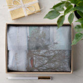 Türkis Winter Barn Seidenpapier (Geschenk)