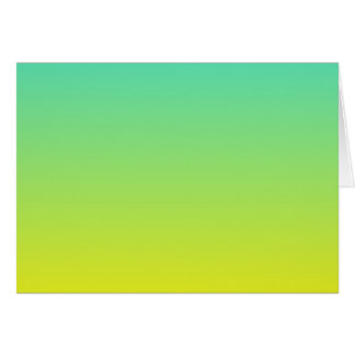 Türkis Yellow Ombre