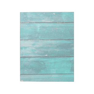 Türkis-Zaun Notizblock