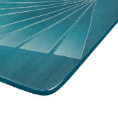 Türkisbänder Schneidebrett (Ecke)