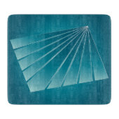 Türkisbänder Schneidebrett (Vorderseite)