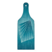 Türkisbänder Schneidebrett (Vorderseite)