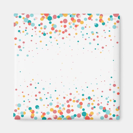 Türkisblase, rötlich-orange magnet (Vorne)