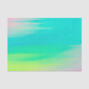 Türkisblau Abstrakte Wasserfarbe Textur Seidenpapier