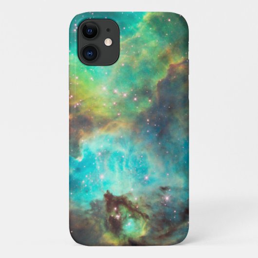 Türkisblau-Aquanebel iPhone Case-Mate iPhone Hülle (Rückseite)