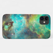 Türkisblau-Aquanebel iPhone Case-Mate iPhone Hülle (Rückseite (Horizontal))