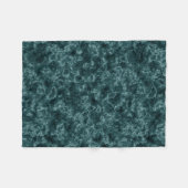 Türkisblau Fleecedecke (Vorderseite (Horizontal))