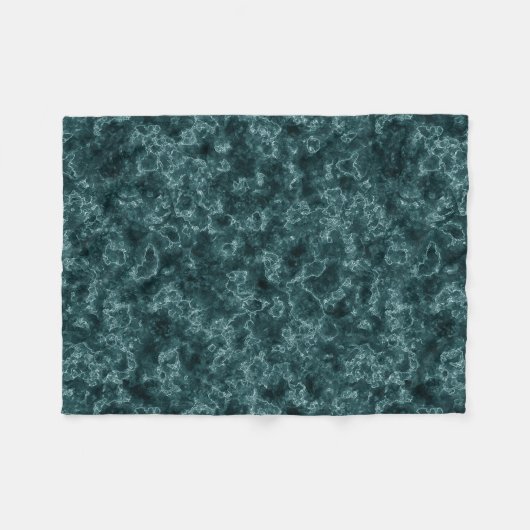 Türkisblau Fleecedecke (Vorderseite (Horizontal))