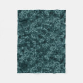 Türkisblau Fleecedecke (Vorderseite)