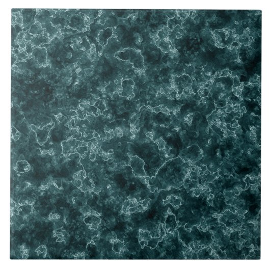 Türkisblau Fliese (Vorderseite)