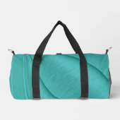 Türkisblau gegrillt Delight Duffle Bag (Vorderseite)