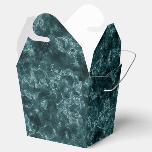 Türkisblau Geschenkschachtel (Geöffnet)