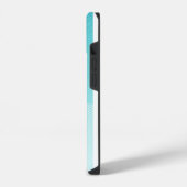 Türkisblau iPhone hülle (Linke Seite)