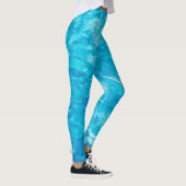 Türkisblau Leggings (Rechts)