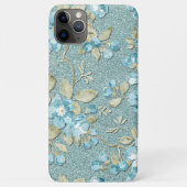 Türkisblau Meer Aquamarin Blaue Flora Wasserfarbe Case-Mate iPhone Hülle (Rückseite)