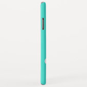 Türkisblau ruhig bleiben und weiter fahren Case-Mate iPhone hülle (Hinten/Rechts)