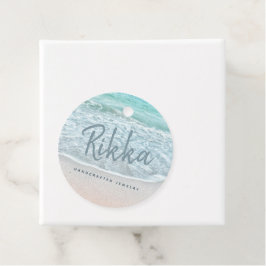 Türkisblau Sandy Beach Handmade Schmuck Geschenkanhänger