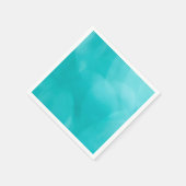 Türkisblau Serviette (Ecke)