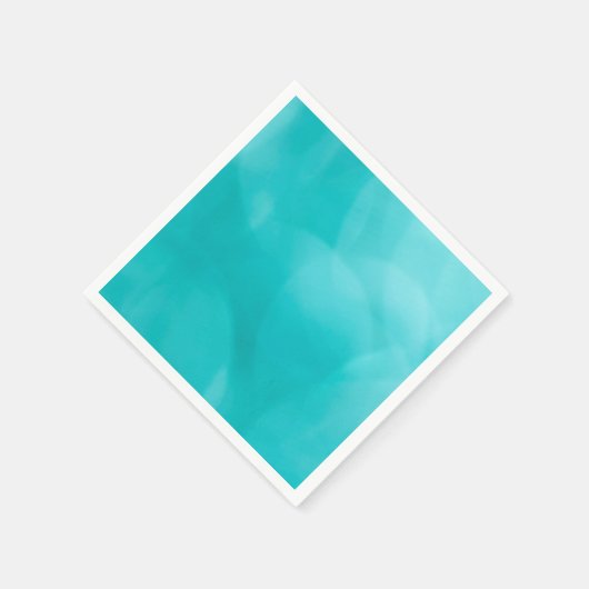 Türkisblau Serviette (Ecke)