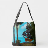 Türkisblau Tragetaschen Mit Langen Trägern (Rückseite)