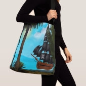 Türkisblau Tragetaschen Mit Langen Trägern (Von Nahem)