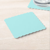 Türkisblau Untersetzer (angewinkelt)