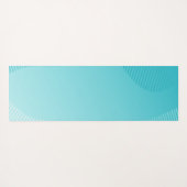 Türkisblau Yogamatte (Rückseite (Horizontal))