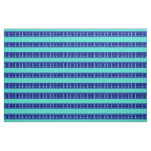 Türkisblaue Ankerküste Streifen Stoff (Yard (91,4 cm))