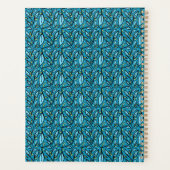 Türkisblaue Blätter Dream Big Sueña en Grande Planer (Rückseite)