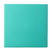 Türkisblaue Farbtafel Fliese (Vorderseite)