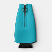 Türkisblaue Flip Flops Strand Hochzeitsflasche Küh Flaschenkühler (Rückseite)