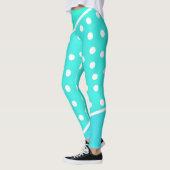 Türkisblaue Leggings (Links)