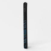 Türkisblaue Lichtmalerei 1 Case-Mate iPhone Hülle (Hinten/Links)